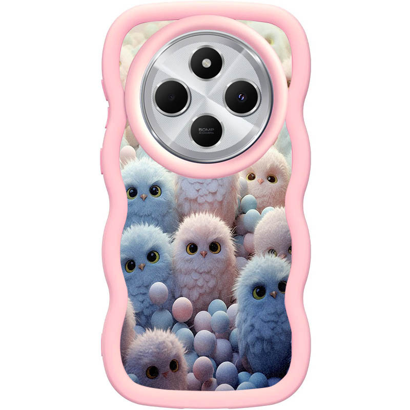 Чохол TPU Cloudy Pictures на Xiaomi Redmi 14C / A4 5G / Poco C75 4G/5G (Owls)