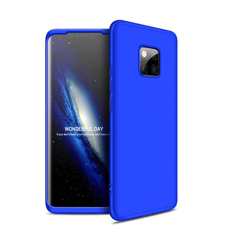 

Пластиковая накладка GKK LikGus 360 градусов для Huawei Mate 20 Pro (Синий) 680435