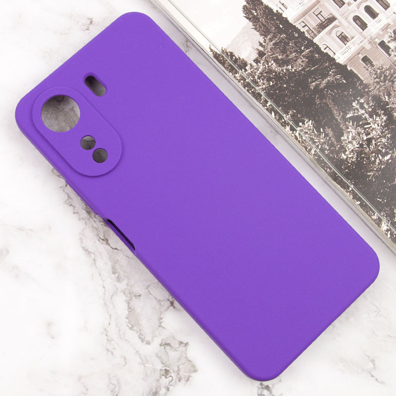 Фото Чехол Silicone Cover Lakshmi Full Camera (AAA) для Xiaomi Redmi 13C / Poco C65 (Фиолетовый / Amethyst) на vchehle.ua