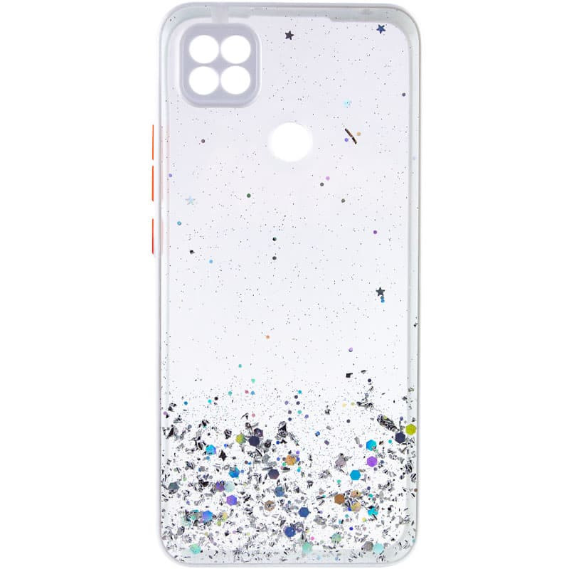 

TPU чохол Spangle star з захистом камери на Xiaomi Redmi 9C (Білий) 1211847
