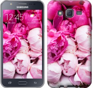 Чехол Розовые пионы для Samsung Galaxy J5 (2015) J500H