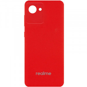 Чехол Silicone Cover Full Camera (AA) для Realme C30