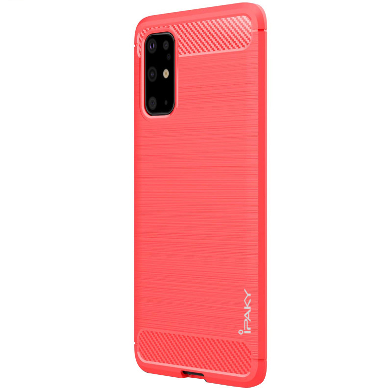 

TPU чехол iPaky Slim Series для Samsung Galaxy S20+ (Красный) 872432