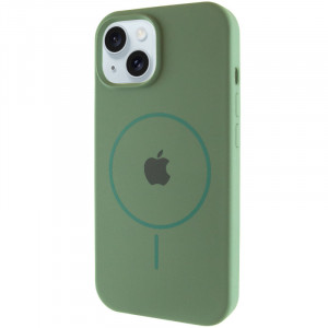 Чехол Silicone Case Full Protective (AA) with Magnetic Safe для Apple iPhone 14 Plus (6.7")