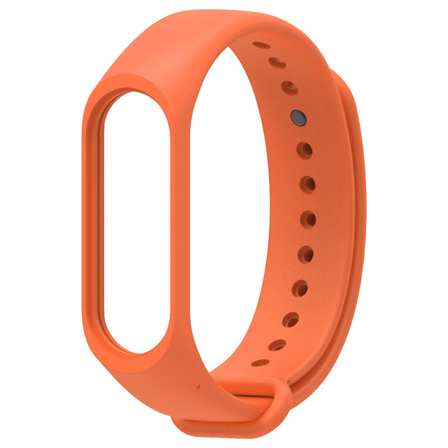 

Силіконовий ремінець для Xiaomi Mi Band 3/4 (Помаранчевий) 622555
