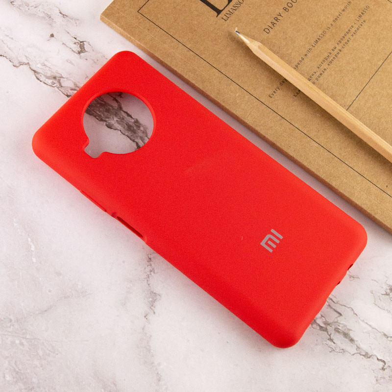 Купить Чехол Silicone Cover Full Protective (AA) для Xiaomi Mi 10T Lite / Redmi Note 9 Pro 5G (Красный / Red) на vchehle.ua