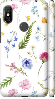 

Чехол Цветочный фон v2 для Xiaomi Redmi Note 6 Pro 1440192