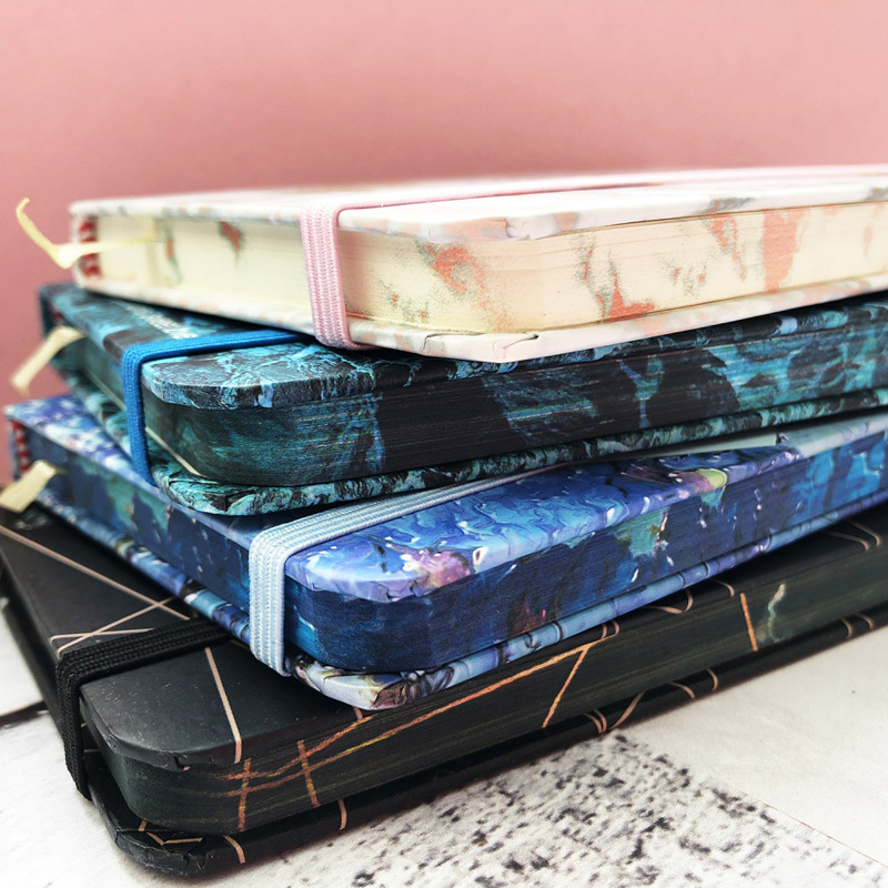 Блокнот для планирования на резинке Fashion Note Marble Mini в магазине vchehle.ua