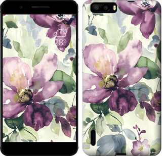 

Чохол Квіти аквареллю на Huawei Honor 6 Plus 296855