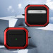 Фото Футляр протиударний  Black ed. для навушників Airpods 4 (Red) на vchehle.ua
