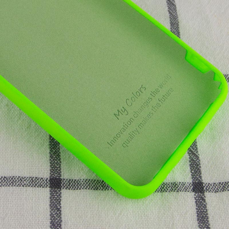 Фото Чохол Silicone Cover My Color Full Protective (A) на Xiaomi Mi 10T Lite / Redmi Note 9 Pro 5G (Салатовий / Neon green) на vchehle.ua
