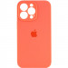 Чохол Silicone Case Full Camera Protective (AA) на Apple iPhone 14 Pro (6.1") (Помаранчевий / Pink citrus)