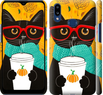 

Чехол Осенний кот для Samsung Galaxy A10s A107F 778439
