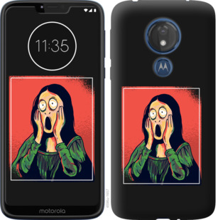 

Чехол Мона Лиза для Motorola Moto G7 Power 808415