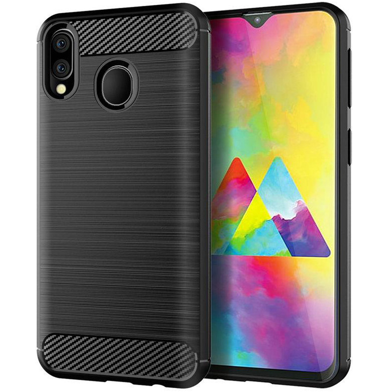 

TPU чехол Slim Series для Samsung Galaxy M20 (Черный) 691438