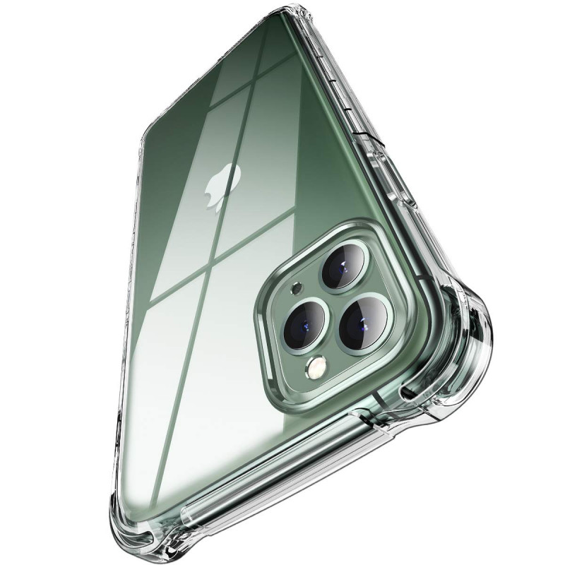 Фото TPU чохол Epic Ease з посиленими кутами на Apple iPhone 11 Pro Max (6.5") (Прозорий / Transparent) на vchehle.ua