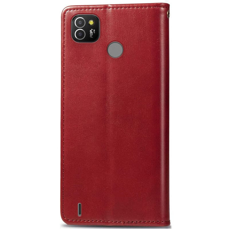 

Кожаный чехол книжка GETMAN Gallant (PU) для TECNO POP 4 LTE (Красный) 1240944