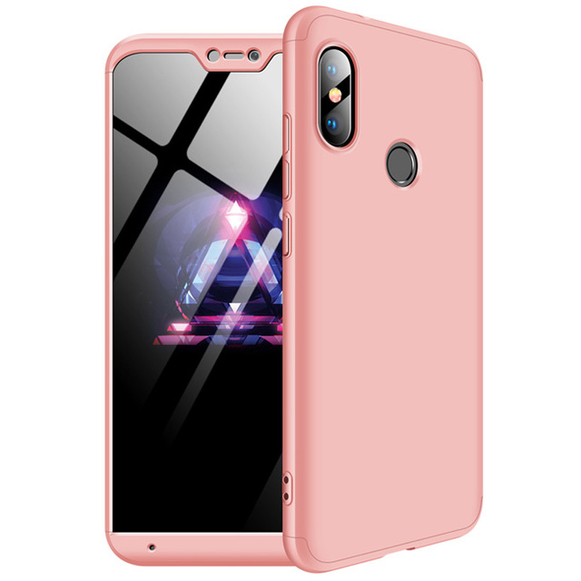 

Пластикова накладка GKK LikGus 360 градусів на Xiaomi Redmi Note 6 Pro (Рожевий / Rose Gold) 663173