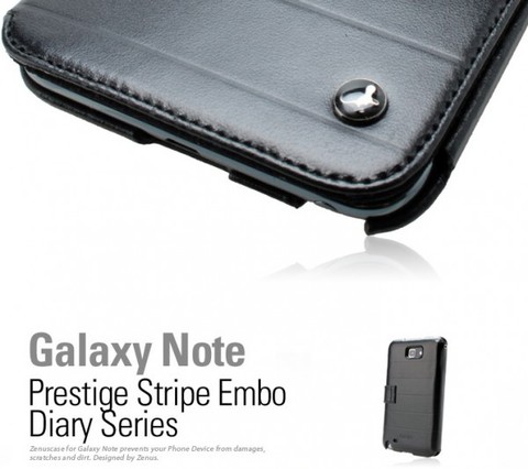 Чехол Zenus Stripe Embo Diary для Samsung Galaxy Note GT-N7000 i9220