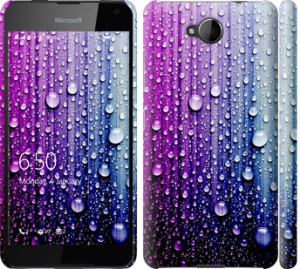 Чехол Капли воды для Nokia Lumia 650