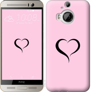 

Чехол Сердце 1 для HTC One M9 Plus 899392