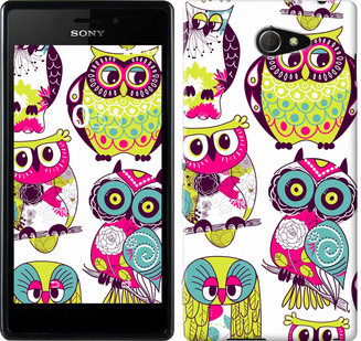 

Чехол Совы для Sony Xperia M2 D2305 621146