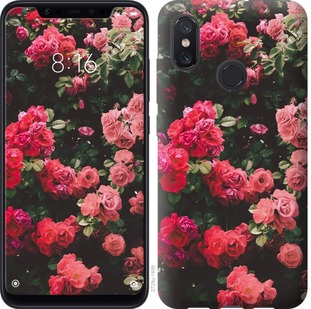 

Чехол Куст с розами для Xiaomi Mi8 669841