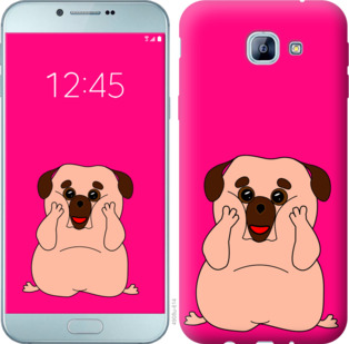 

Чохол Веселий мопс на Samsung Galaxy A8 (2016) A810 928282