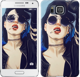 

Чохол Дівчина на стилі на Samsung Galaxy Alpha G850F 643612