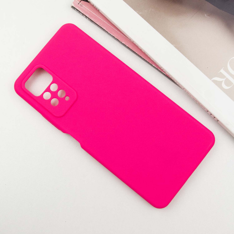 Фото Чохол Silicone Cover Lakshmi Full Camera (AAA) на Xiaomi Redmi Note 11 Pro 4G/5G / 12 Pro 4G (Рожевий / Barbie pink) на vchehle.ua