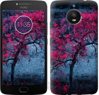 

Чохол Дерево з яскравими листям на Motorola Moto E4 Plus 736608