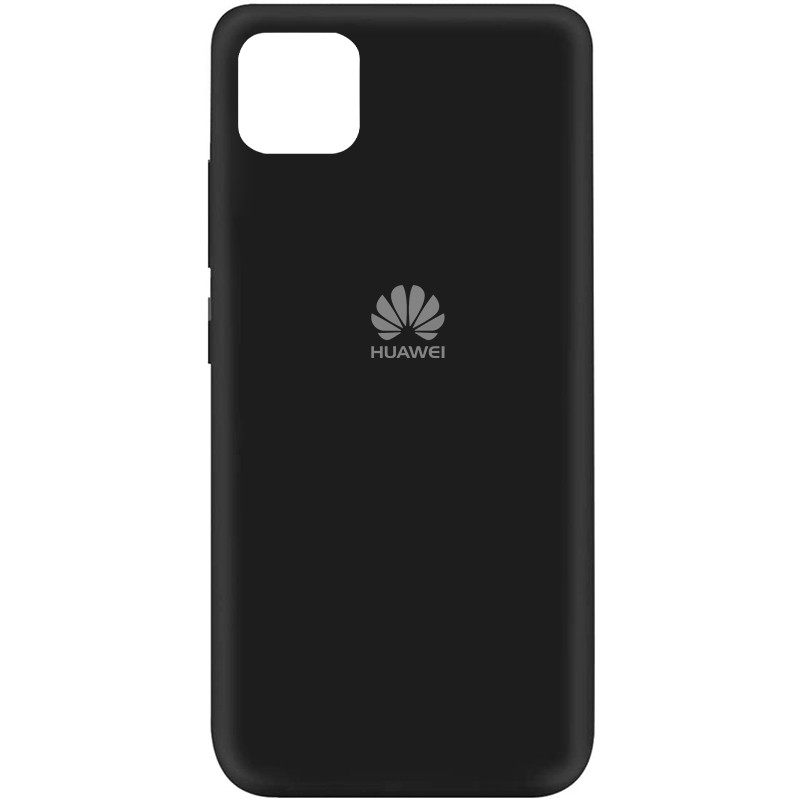 Чехол Silicone Cover My Color Full Protective (A) для Huawei Y5p (Черный / Black)