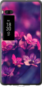 Чехол Пурпурные цветы для Meizu Pro 7