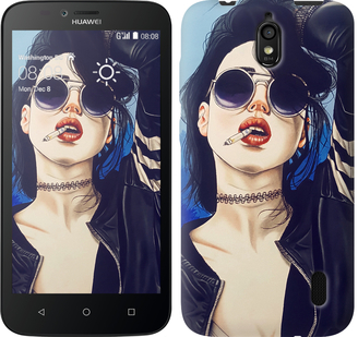 

Чехол Девушка на стиле для Huawei Ascend Y625 643969