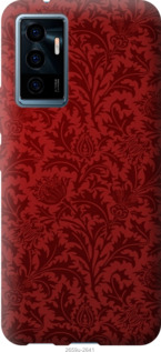 

Чехол Чехол цвета бордо для Vivo V23e 1378423