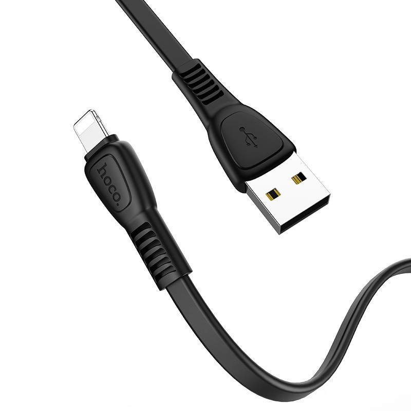 Фото Дата кабель Hoco X40 Noah USB to Lightning (1m) (Чорний) на vchehle.ua