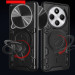 Фото Удароміцний чохол Bracket case with Magnetic на Xiaomi Redmi 14C / Poco C75 (Black) в маназині vchehle.ua