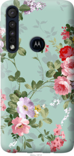 

Чохол Квіткові шпалери 2 на Motorola One Macro 1592205