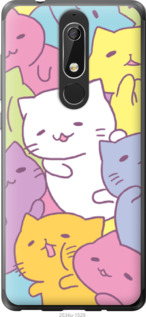 

Чехол Котики для Nokia 5.1 696883