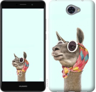 

Чехол Модная лама для Huawei Y7 2017 753405