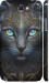 Чехол Кошка для Samsung Galaxy Note 2 N7100