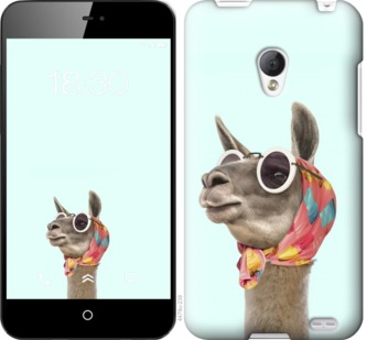 

Чехол Модная лама для Meizu MX2 753245