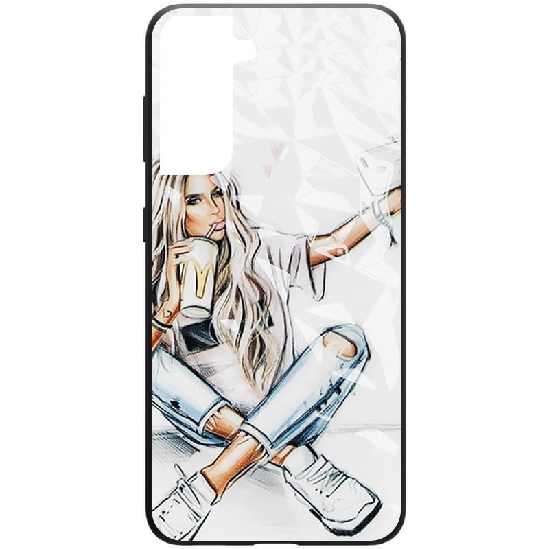 

TPU+PC чохол Prisma Ladies на Samsung Galaxy S21+ (Selfie) 1117327