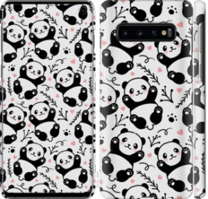 Чехол Панды для Samsung Galaxy S10