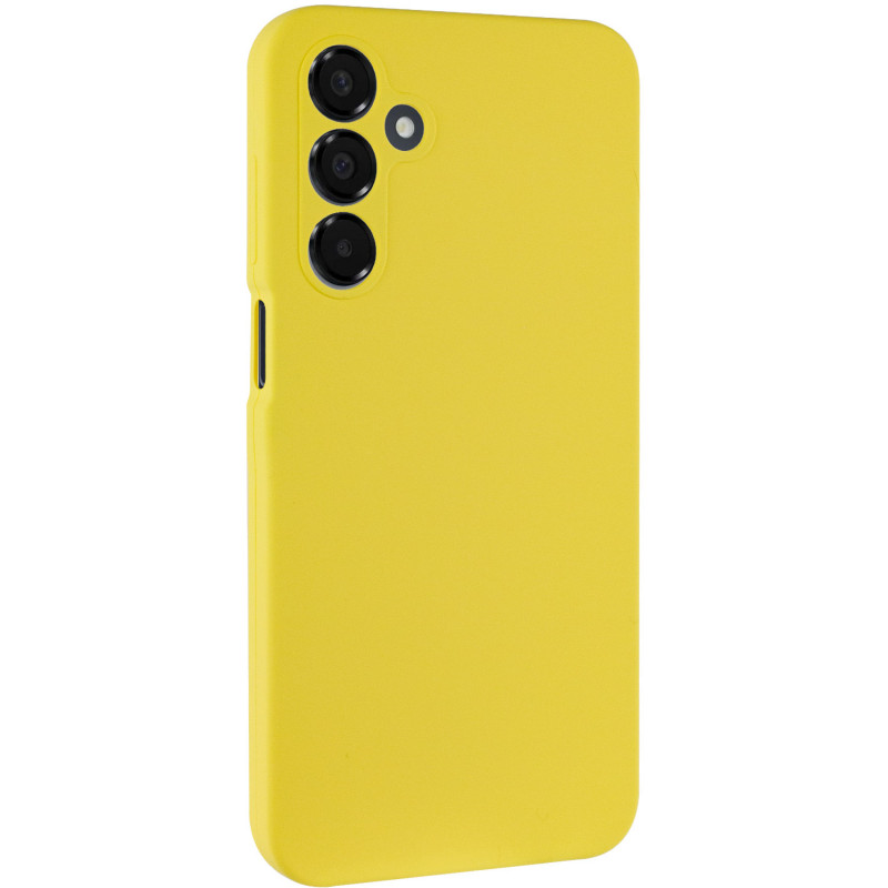 Чехол Silicone Cover Lakshmi Full Camera (AA) для Samsung Galaxy A16 4G/5G (Желтый / Flash)