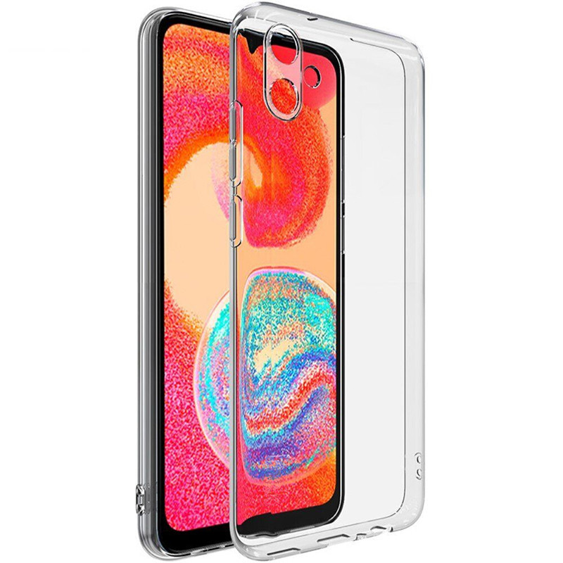 Фото TPU чехол Epic Transparent 1,5mm Full Camera для Samsung Galaxy A04e (Бесцветный (прозрачный)) на vchehle.ua