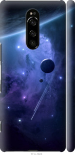 

Чехол Планеты в синем космосе для Sony Xperia XZ4 1022738