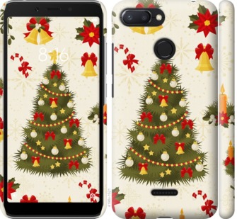 

Чехол Новогодняя елка для Xiaomi Redmi 6 759896