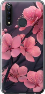 Чохол Пурпурна сакура на Vivo Z5X