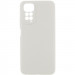 Чохол Silicone Cover Lakshmi Full Camera (AA) на Xiaomi Redmi Note 11 (Global) / Note 11S (Білий / White)